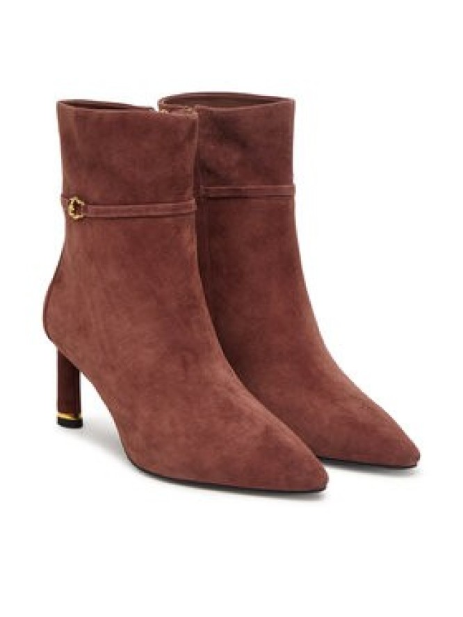Coccinelle Botki C-look Suede E4 VTL 11 01 01 Brązowy