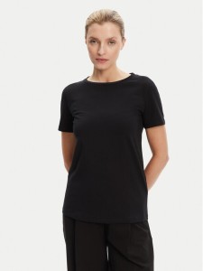 Weekend Max Mara T-Shirt Multib 2525976011 Czarny Regular Fit