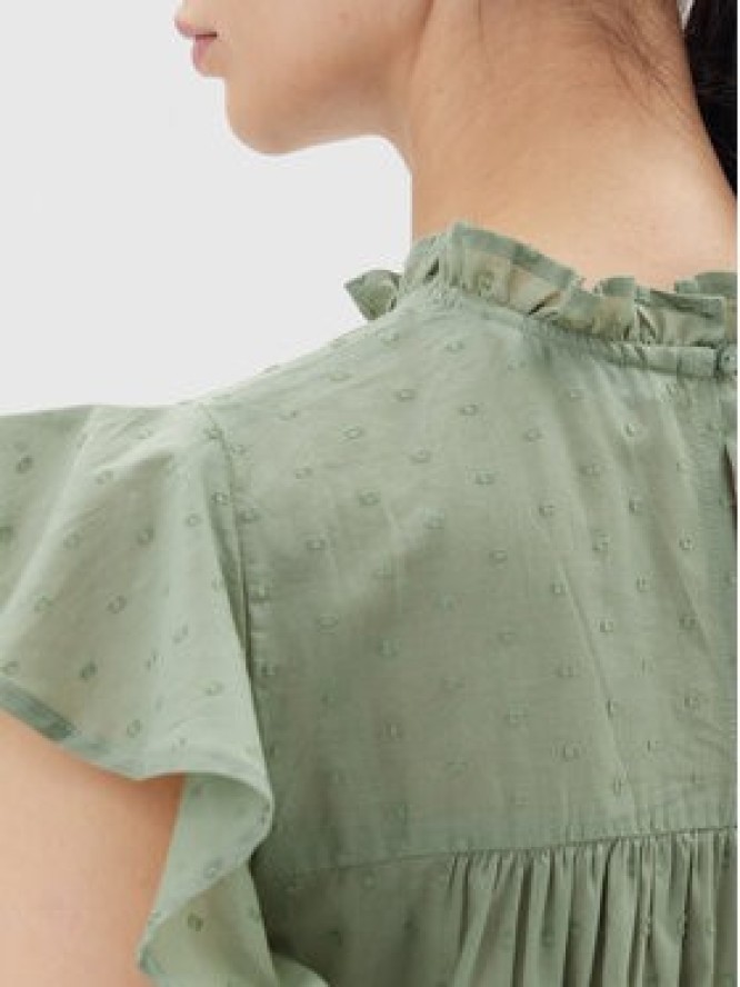 ONLY Bluzka Katti 15337637 Zielony Regular Fit