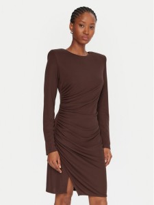 Gaudi Sukienka koktajlowa 521FD14009 Brązowy Slim Fit