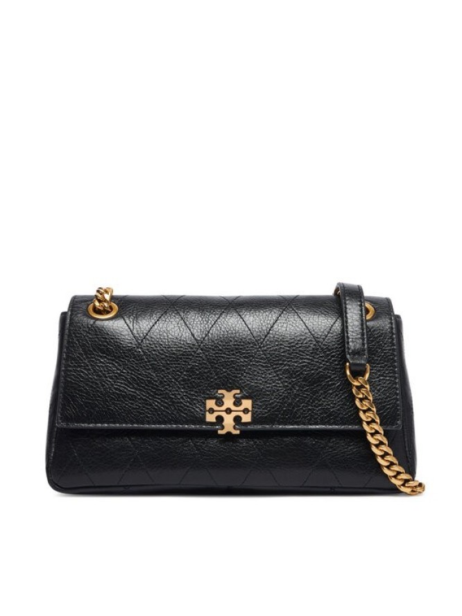 Tory Burch Torebka Charlie Quilted Small Shoulder Bag 185829 Czarny