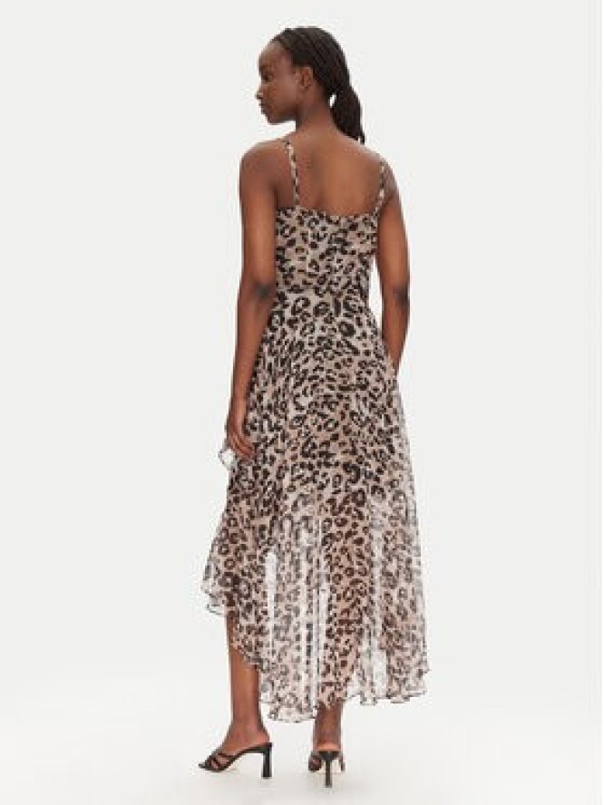 Morgan Sukienka letnia 251-RDOLS Beżowy Regular Fit