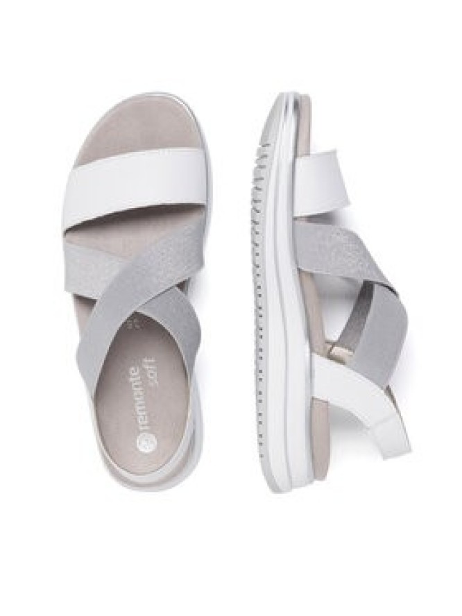 Remonte Sandały D1J50-80 Biały