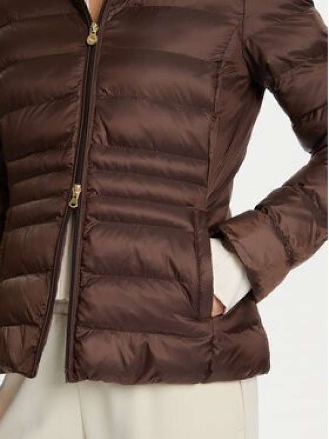 EA7 Emporio Armani Kurtka zimowa 7W000684 AF12475 U6063 Brązowy Slim Fit