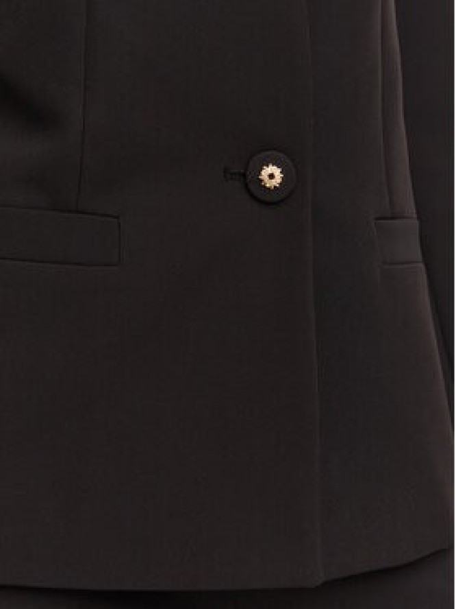 Rinascimento Marynarka CFC0130153003 Czarny Slim Fit