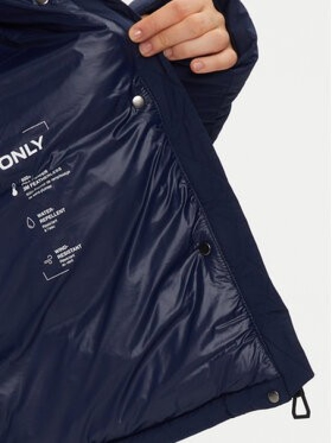 ONLY Kurtka zimowa Ann 15287909 Granatowy Regular Fit