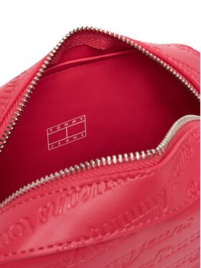 Tommy Jeans Torebka Tjw Must Aop Camera Bag AW0AW17865 Bordowy