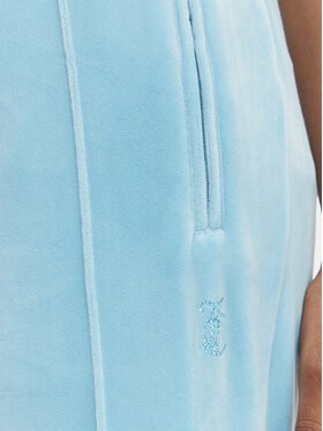 Juicy Couture Spodnie dresowe Tina JCWBJ126327 Błękitny Straight Leg