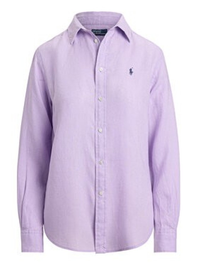 Polo Ralph Lauren Koszula 211970730513 Fioletowy Classic Fit