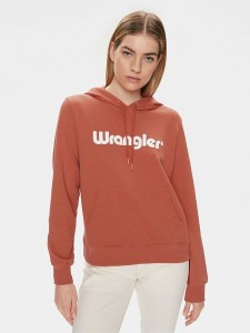 Wrangler Bluza w kolorze pomarańczowym rozmiar: M