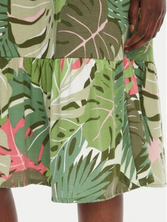 Olsen Sukienka letnia 13002032 Zielony Regular Fit