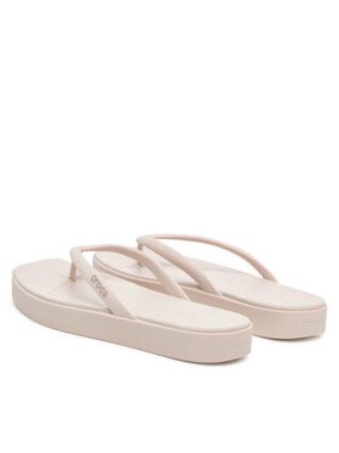 Crocs Japonki Miami Square Flatform Flip 214161 Brązowy