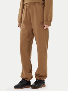PINKO Spodnie dresowe Pazzo 105508 A2RB Brązowy Regular Fit