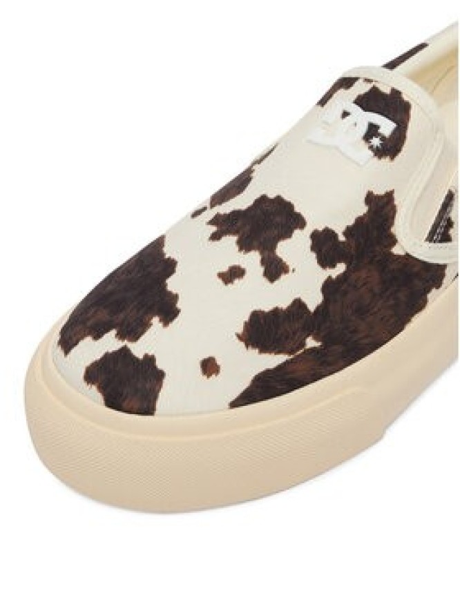 DC Shoes Tenisówki CEO-LEA-ZL-0012 Écru