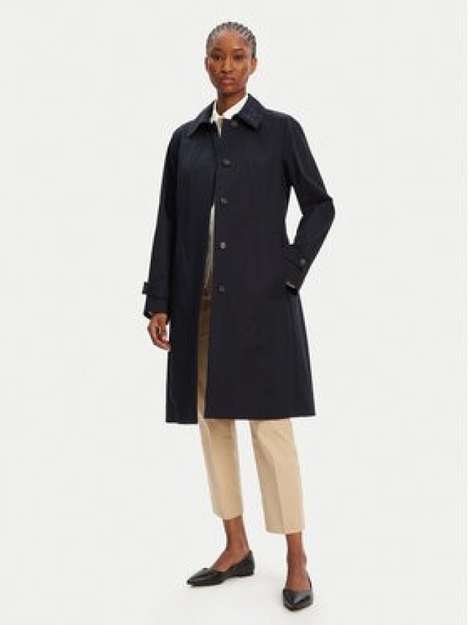 BOSS Płaszcz przejściowy Calexis 50543189 Granatowy Regular Fit