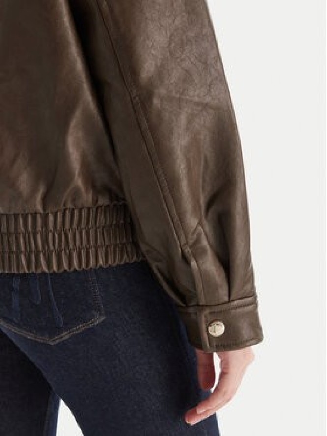 MICHAEL Michael Kors Kurtka z imitacji skóry 77A1487M52 Brązowy Relaxed Fit