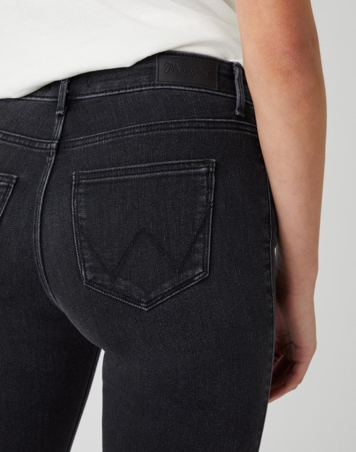 SPODNIE DAMSKIE WRANGLER SKINNY SOFT NIGHTS W28KZJ30B 112128370