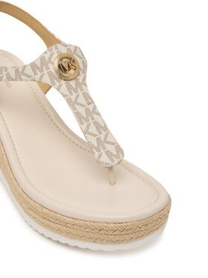 MICHAEL Michael Kors Espadryle Val Thong Wedge 40S6VAMS1B Écru