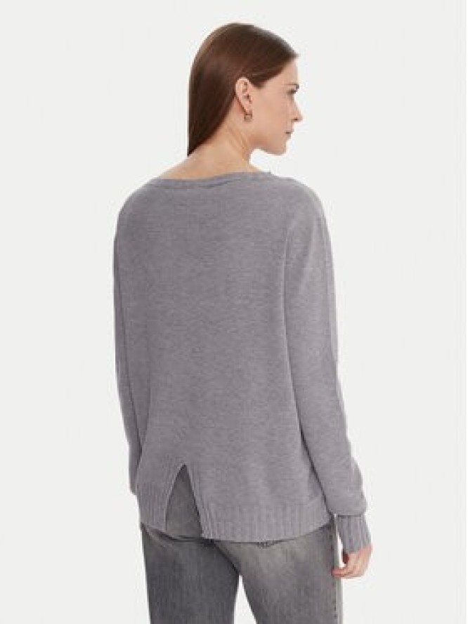 Kontatto Sweter 3M0808C Szary Relaxed Fit