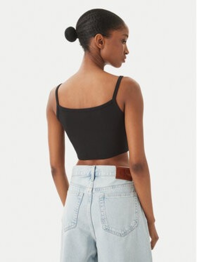 Calvin Klein Jeans Top LV047F221G Czarny Slim Fit