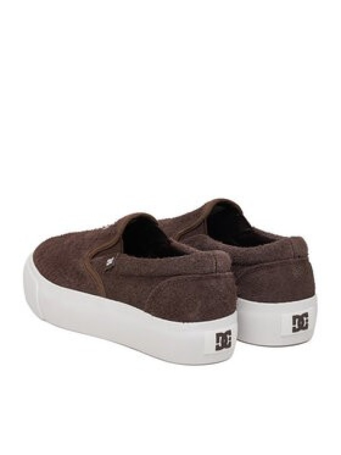 DC Shoes Tenisówki CEO-LEA-ZL-0011 Brązowy ciemny