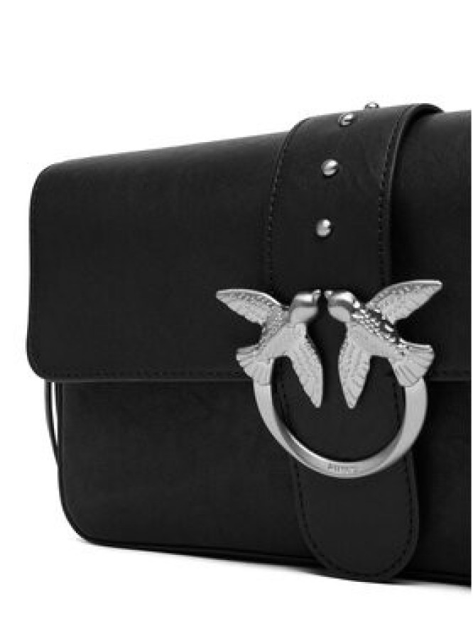 PINKO Torebka Love One Slouchy Zip Classic AI 25-26 PLTT 105081 A2JG Czarny