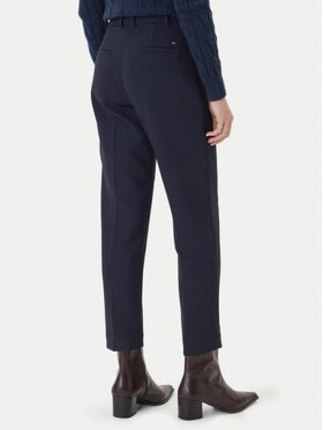 Tommy Hilfiger Spodnie materiałowe WW0WW48355 Granatowy Straight Fit