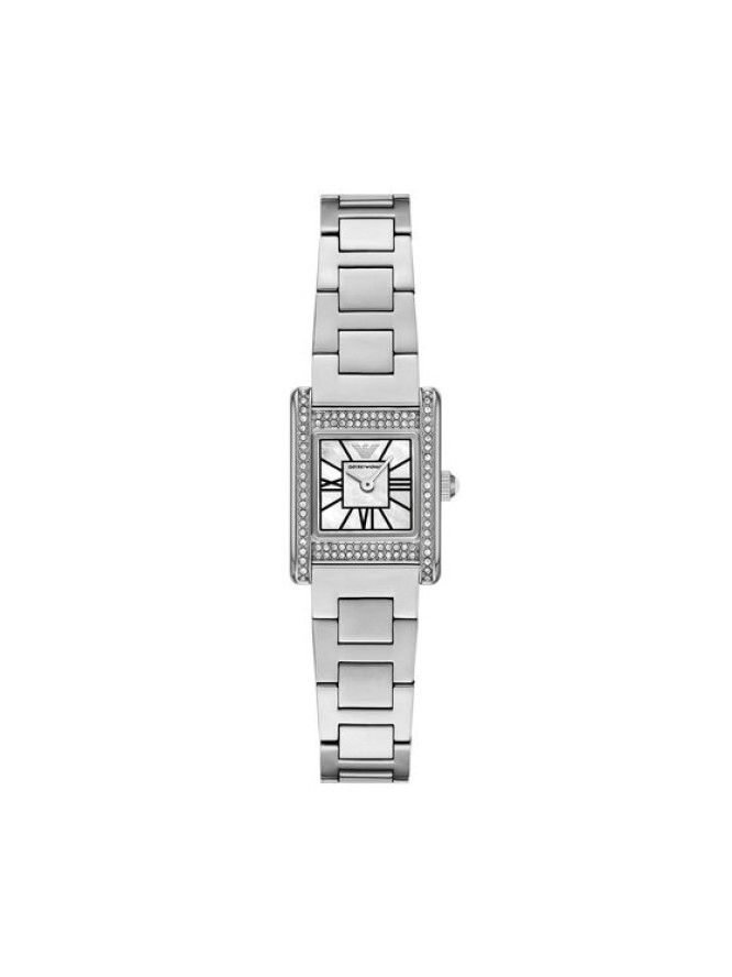 Emporio Armani Zegarek Mini Genni AR11662 Srebrny