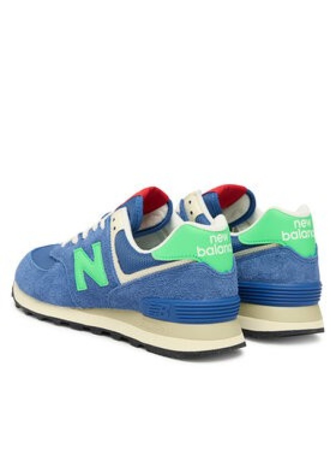 New Balance Sneakersy U574BSC W Niebieski