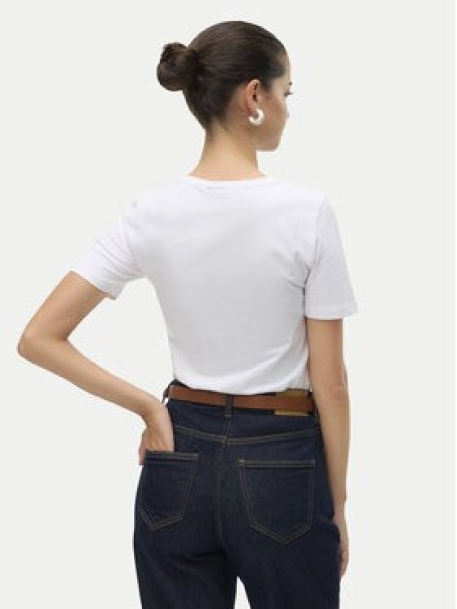 Vero Moda T-Shirt Lulu 10323755 Biały Regular Fit