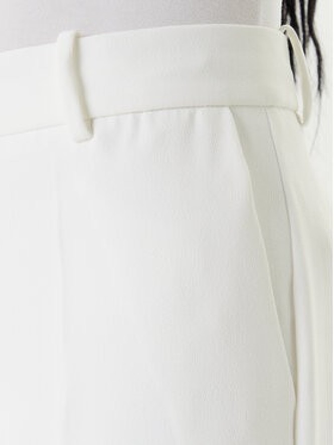 Morgan Spodnie materiałowe 251-PVAPLO Biały Loose Fit