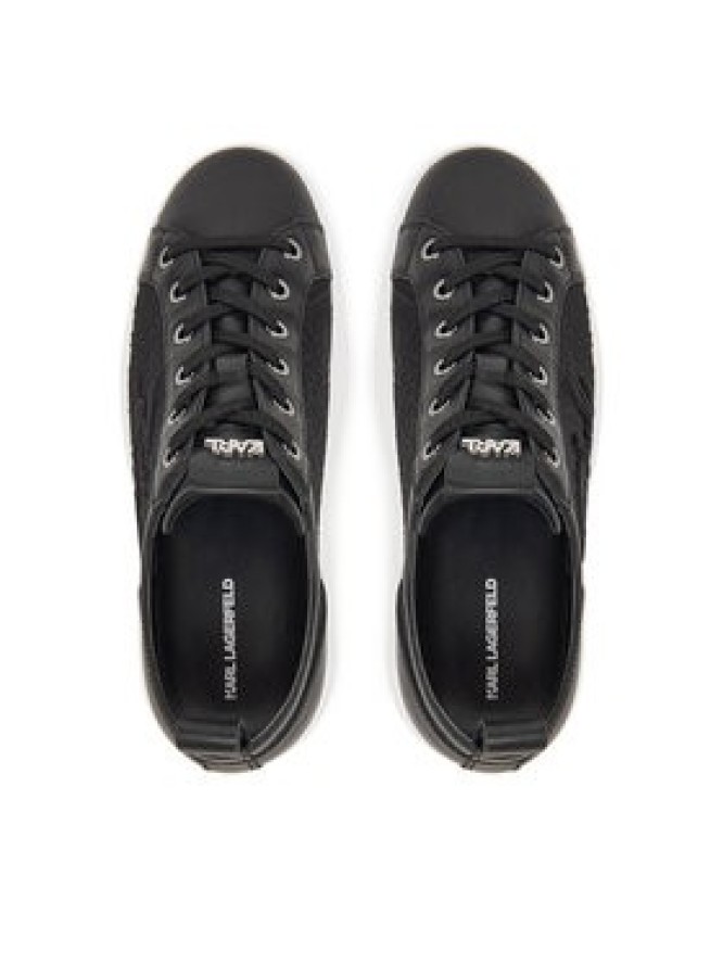 KARL LAGERFELD Sneakersy KL65011F Czarny