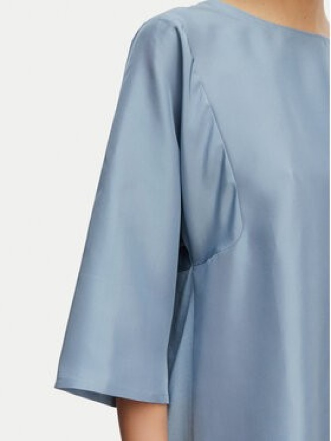 Weekend Max Mara Bluzka Fastoso 2615941032 Niebieski Relaxed Fit