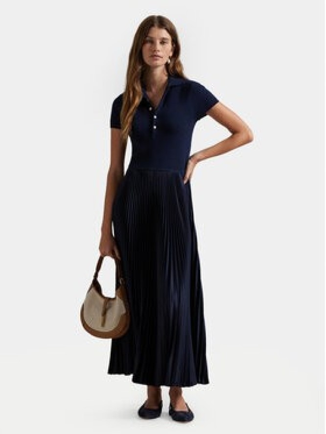 Polo Ralph Lauren Sukienka codzienna 211959913001 Granatowy Regular Fit