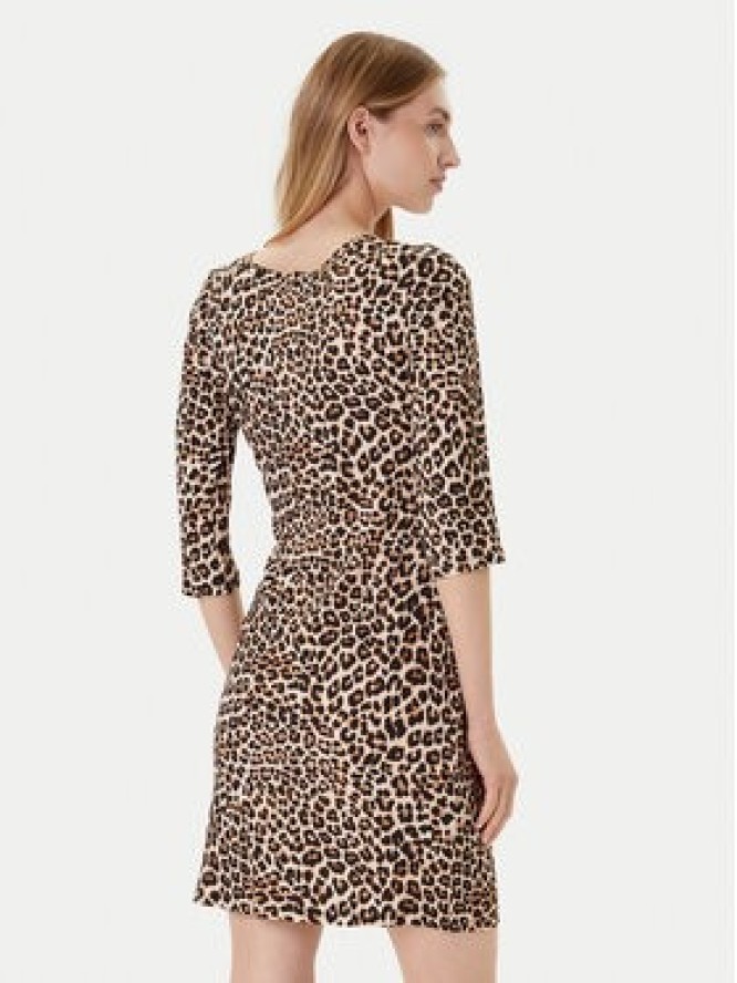 Morgan Sukienka codzienna 252-RJOSY Brązowy Regular Fit