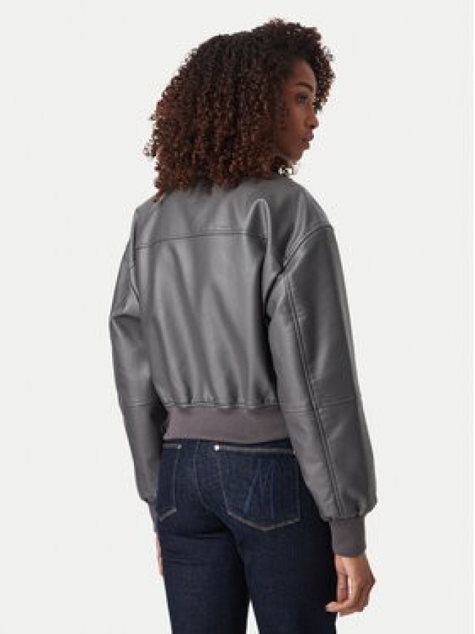 Guess Jeans Kurtka bomber W6YL01 W2525 Szary Regular Fit