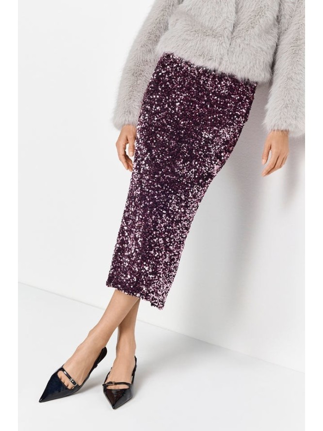Rich & Royal Spódnica w kolorze różowo-czarnym rozmiar: M