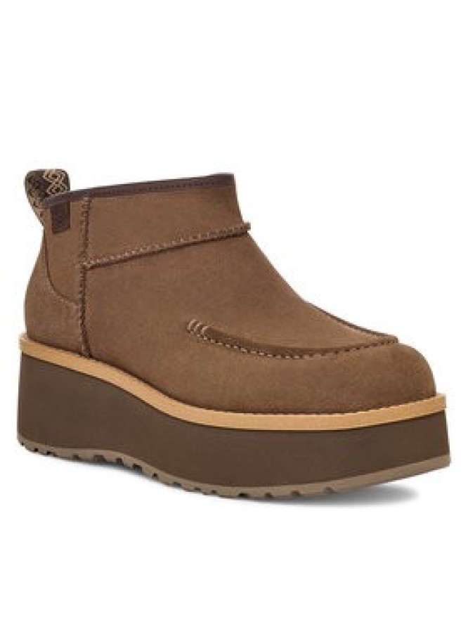 Ugg Botki W Cityfunc Ultra Mini 1158193 Brązowy