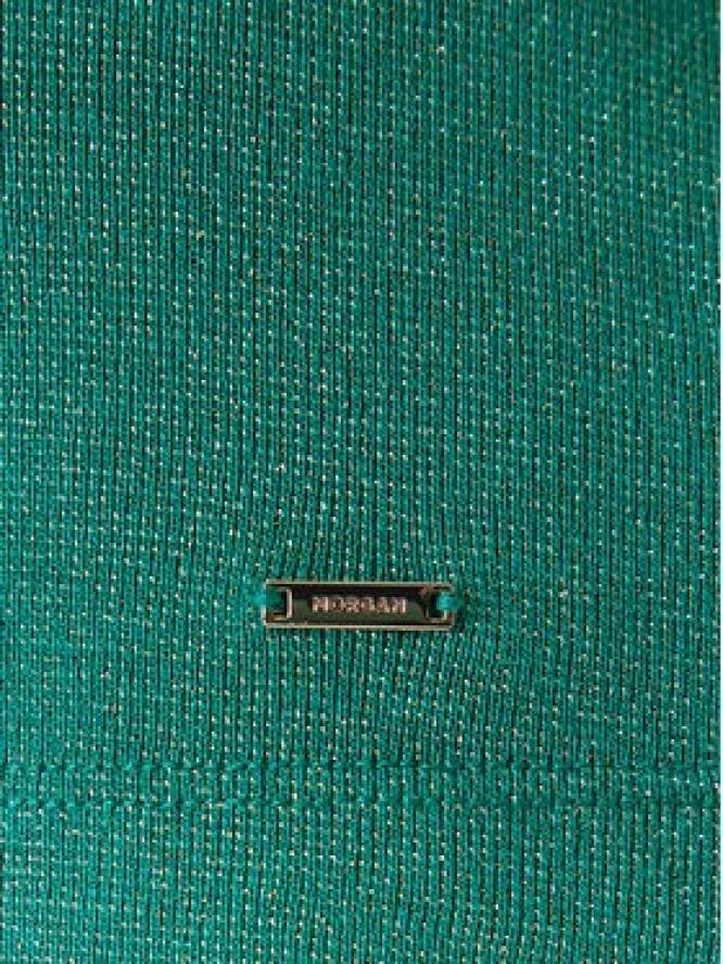 Morgan Top 251-DIDONI Zielony Slim Fit
