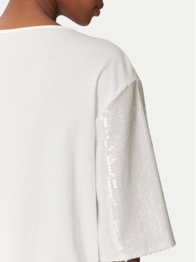 Marella T-Shirt Gardone 2513971024 Écru Boxy Fit