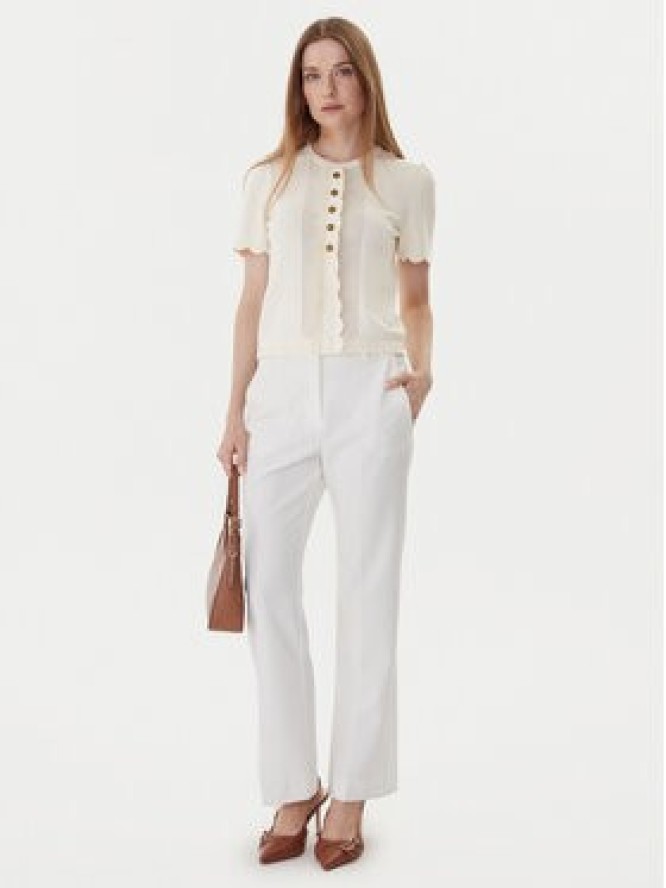 TWINSET Bluzka 252TP3203 Beżowy Regular Fit