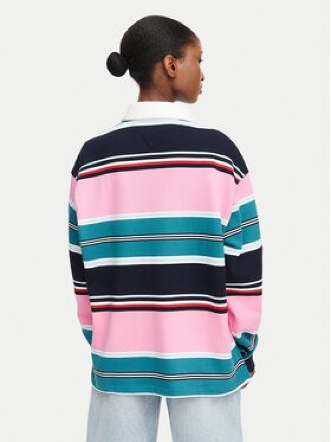 Tommy Jeans Polo DW0DW23483 Kolorowy Regular Fit
