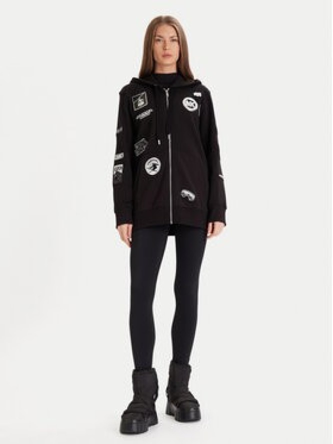 MICHAEL Michael Kors Bluza MF551WQ4MY Czarny Relaxed Fit