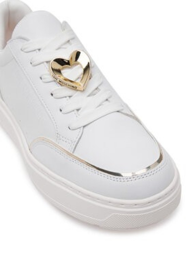 LOVE MOSCHINO Sneakersy JA15214G1MIA610A Biały