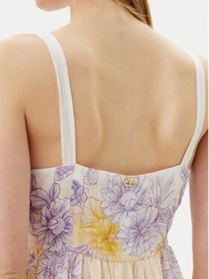 TWINSET Sukienka letnia 251TT206B Kolorowy Regular Fit