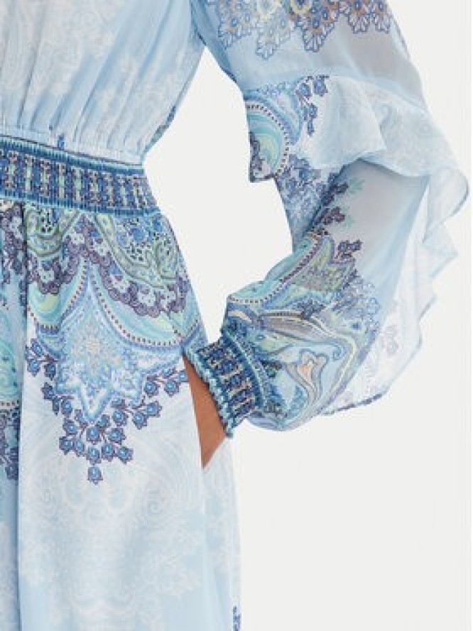 Hale Bob Sukienka letnia Kamilah 5YHR630A Błękitny Regular Fit