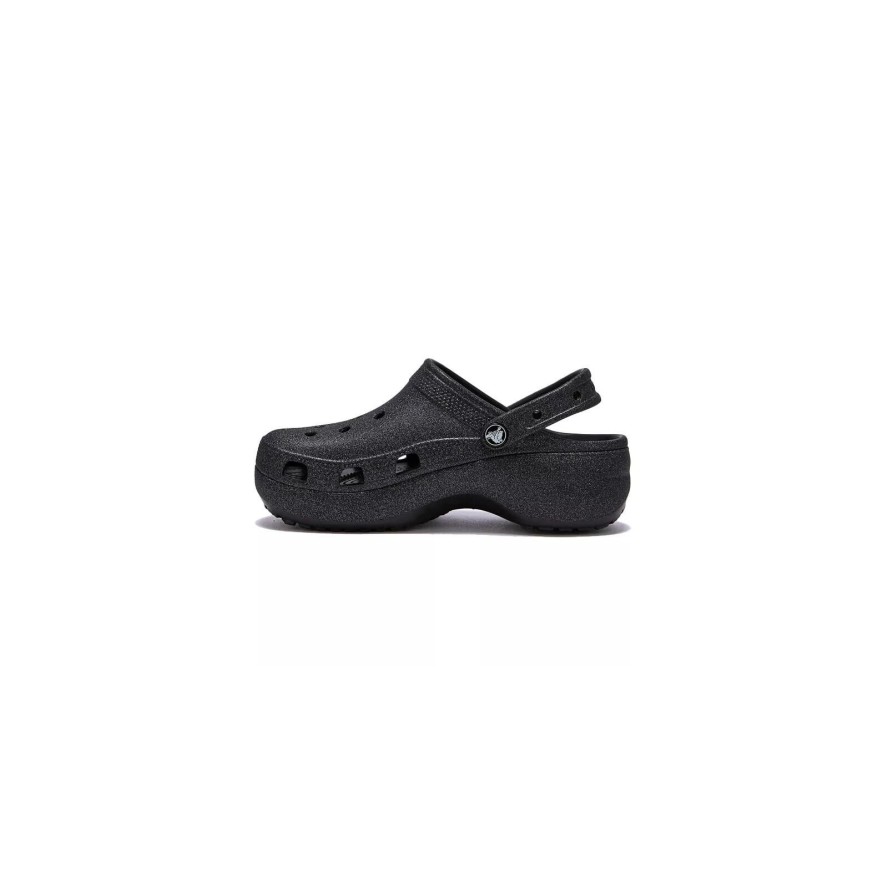 Buty do chodzenia damskie Crocs Classic Platform Glitter Clogw