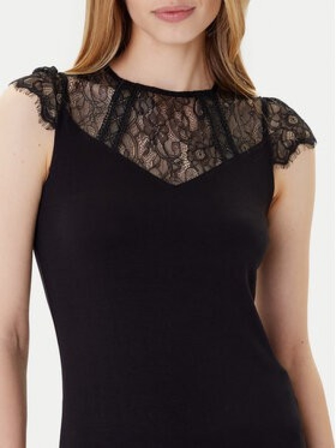 Morgan Bluzka 232-DGIULIA Czarny Slim Fit