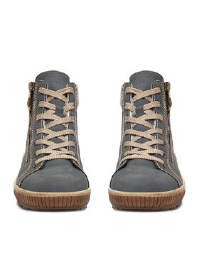 Rieker Trzewiki CEO-N0709-14 Niebieski