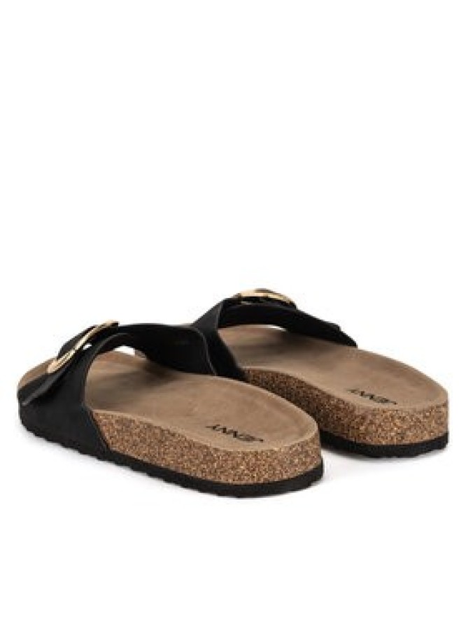 JENNY Klapki LB-P1598-YLD Czarny